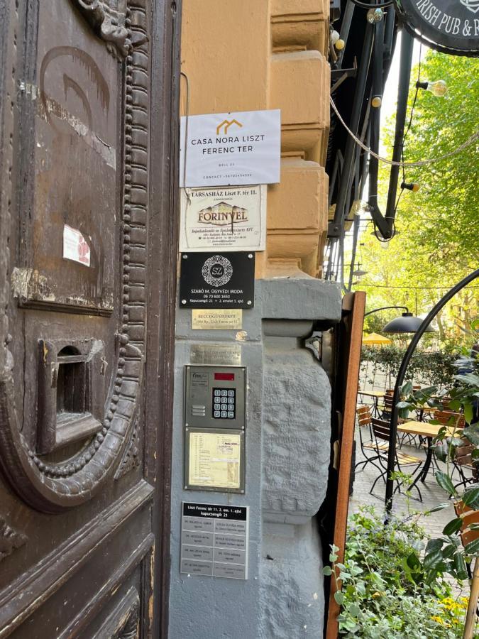 Apartamento Casa Nora Liszt Ferenc Ter Budapest Exterior foto